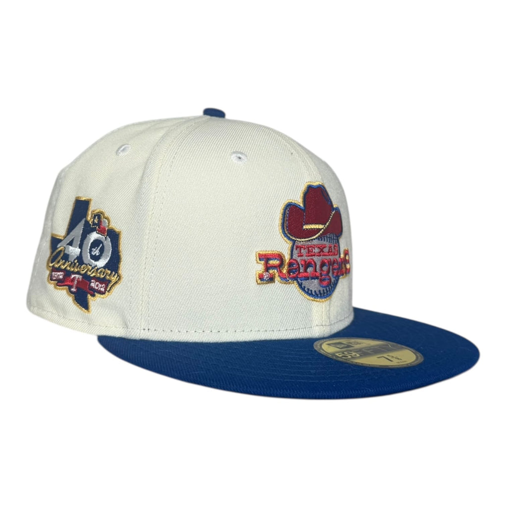 The Hat Wall Texas Rangers 40th Anniversary New Era 59Fifty Fitted Hat