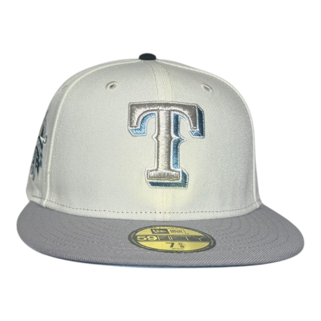 Hat Club Texas Rangers 1995 All Star Game Icy Blue UV Hat Club New Era 59Fifty Fitted Hat