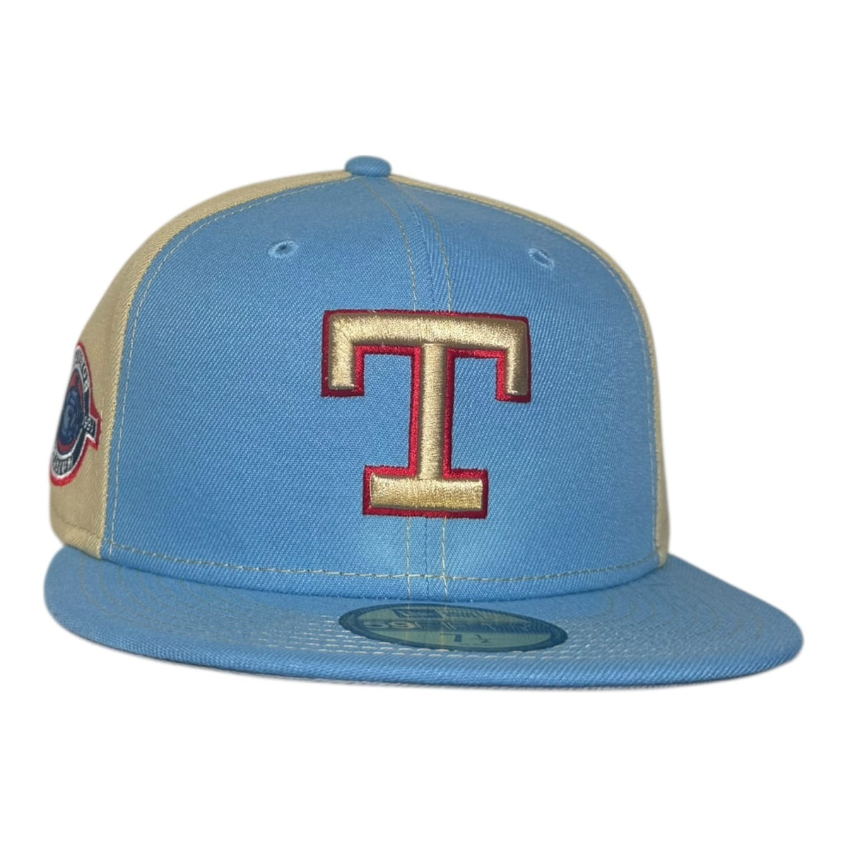 The Hat Wall Texas Rangers Arlington Stadium New Era 59Fifty Fitted Hat