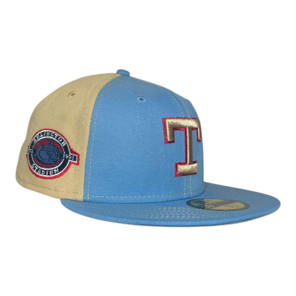The Hat Wall Texas Rangers Arlington Stadium New Era 59Fifty Fitted Hat