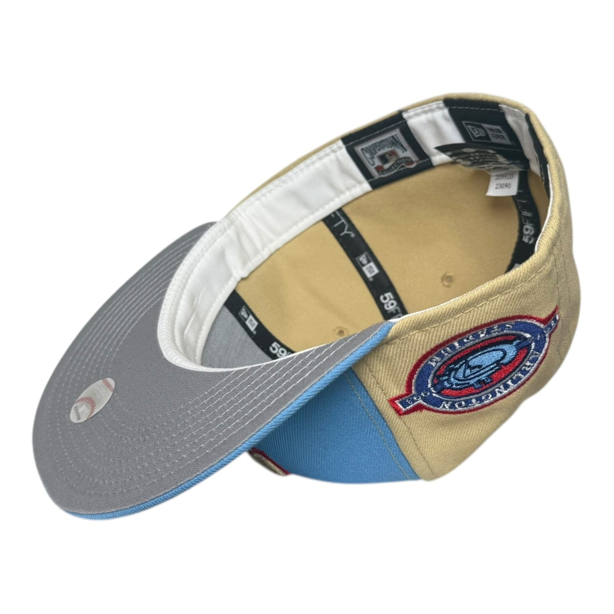 The Hat Wall Texas Rangers Arlington Stadium New Era 59Fifty Fitted Hat