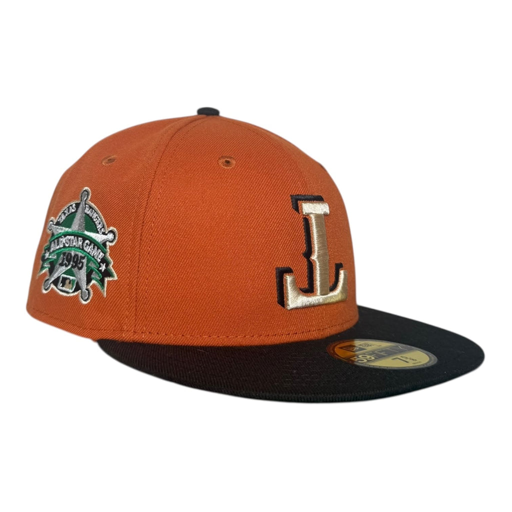 The Hat Wall Texas Rangers 1995 All Star Game Upside Down Rangers New Era 59Fifty Fitted Hat