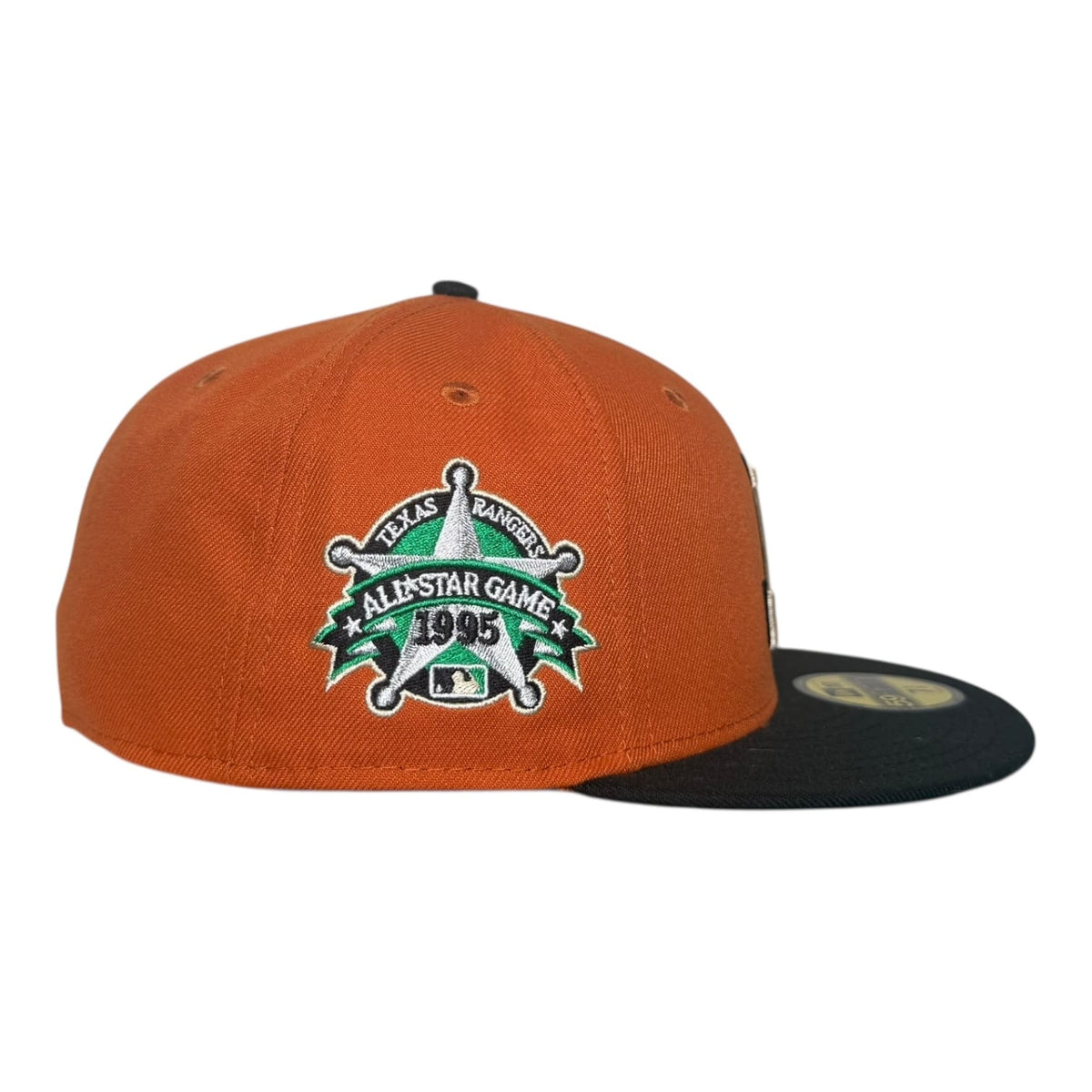 The Hat Wall Texas Rangers 1995 All Star Game Upside Down Rangers New Era 59Fifty Fitted Hat