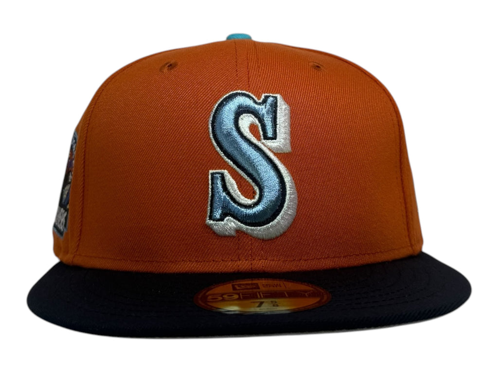 New Era Seattle Mariners "SSB Goku" @azkrownz 59Fifty Fitted Hat