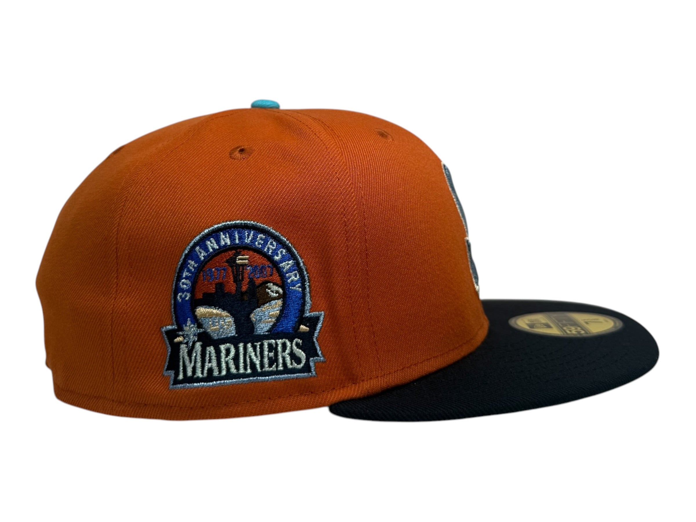 New Era Seattle Mariners "SSB Goku" @azkrownz 59Fifty Fitted Hat