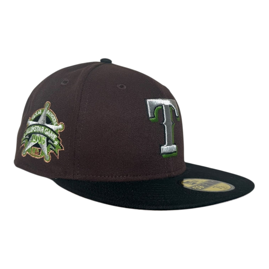 Hat Club Texas Rangers 1995 All Star Game Pinky UV Hat Club New Era 59Fifty Fitted Hat