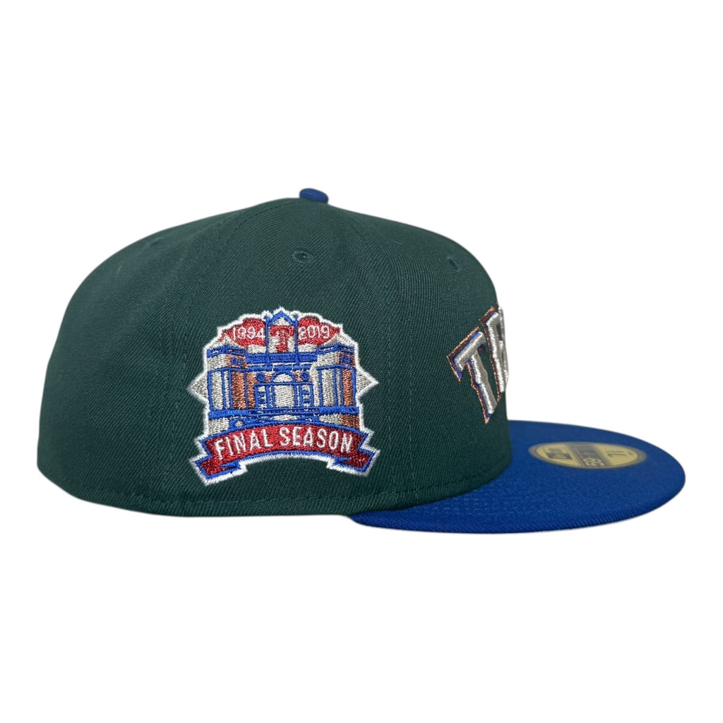 The Hat Wall Texas Rangers Final Season New Era 59Fifty Fitted Hat