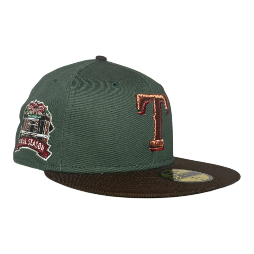 The Hat Wall Texas Rangers Final Season New Era 59Fifty Fitted Hat