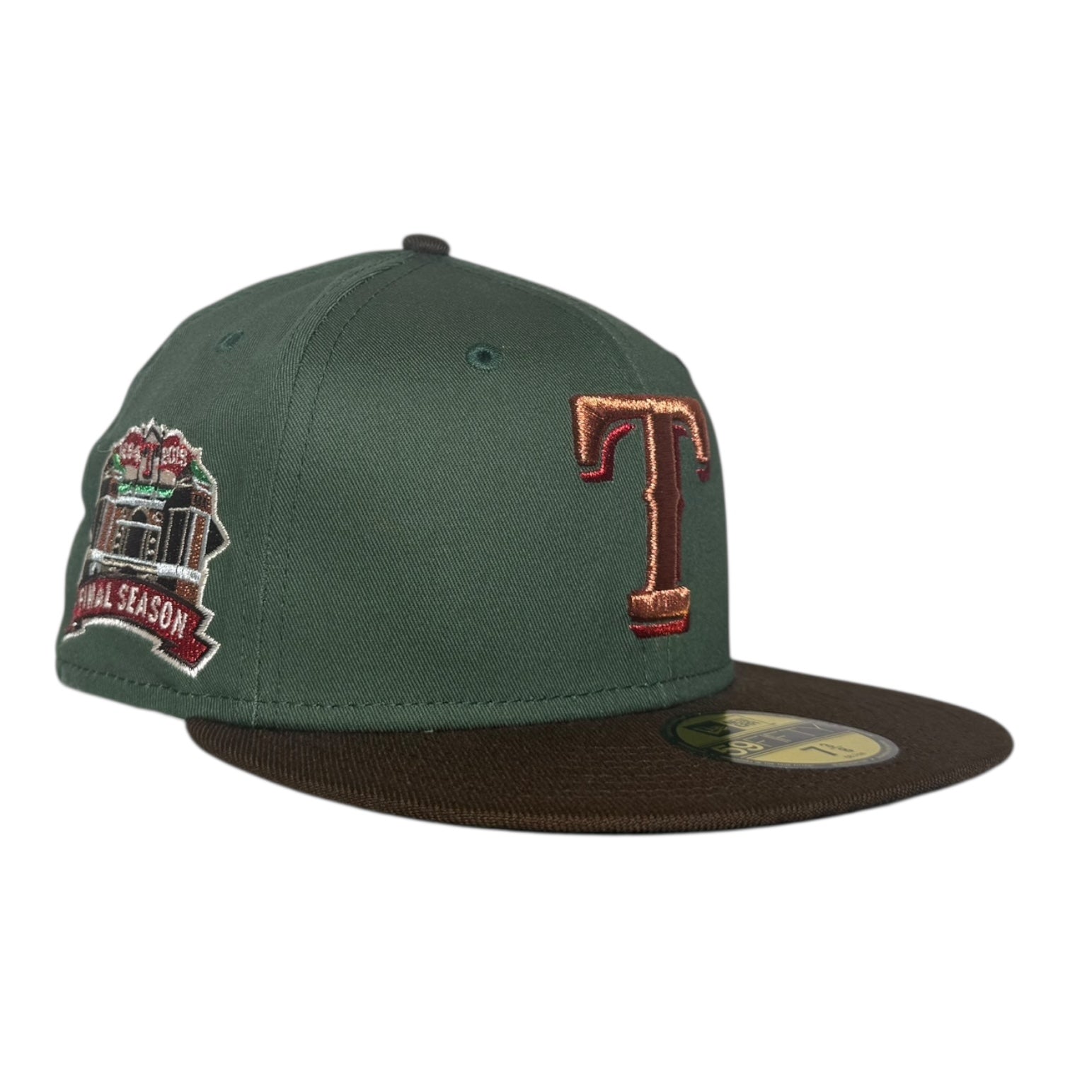 Texas Rangers Final Season New Era 59Fifty Fitted Hat