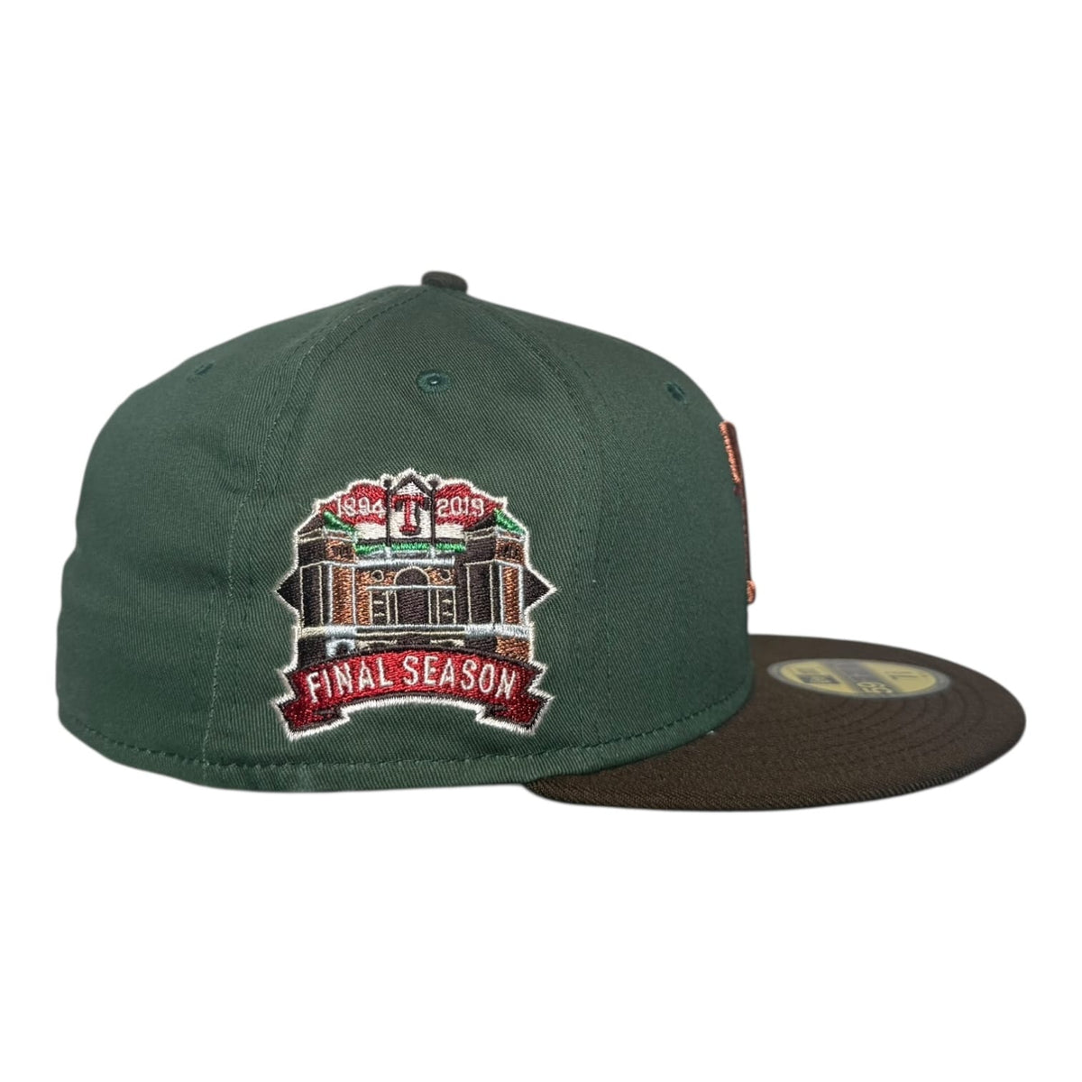The Hat Wall Texas Rangers Final Season New Era 59Fifty Fitted Hat