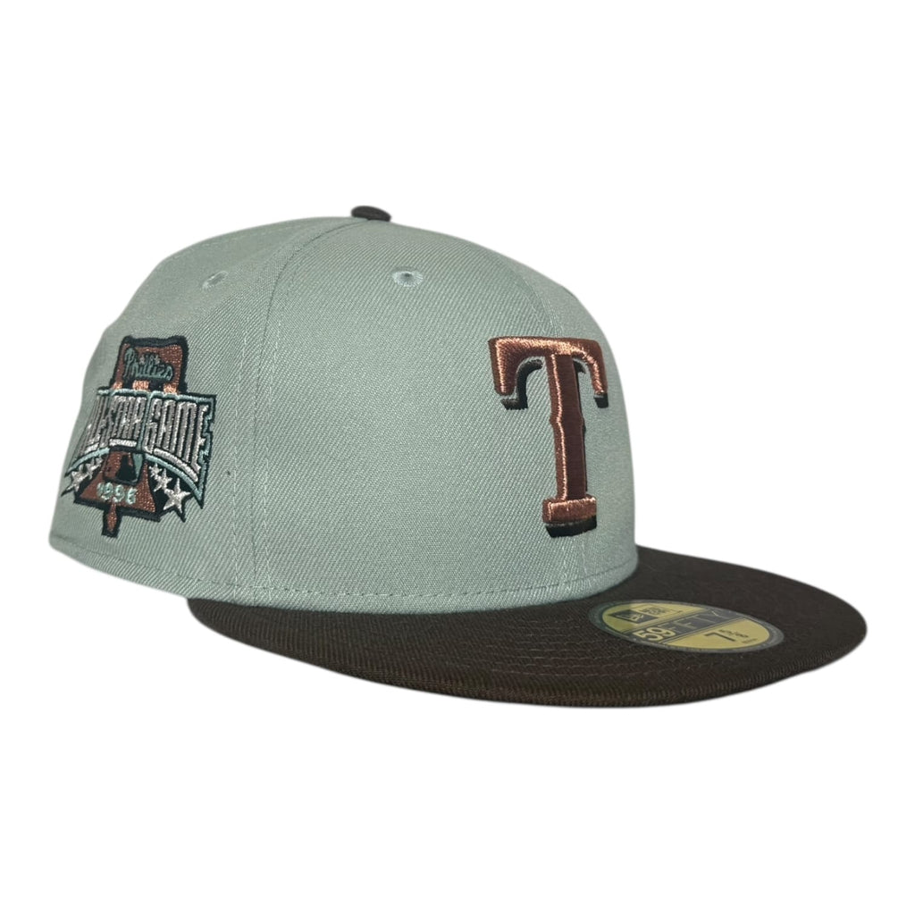 The Hat Wall Texas Rangers 1996 All Star Game Phillies Patch New Era 59Fifty Fitted Hat
