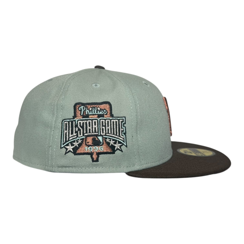 The Hat Wall Texas Rangers 1996 All Star Game Phillies Patch New Era 59Fifty Fitted Hat