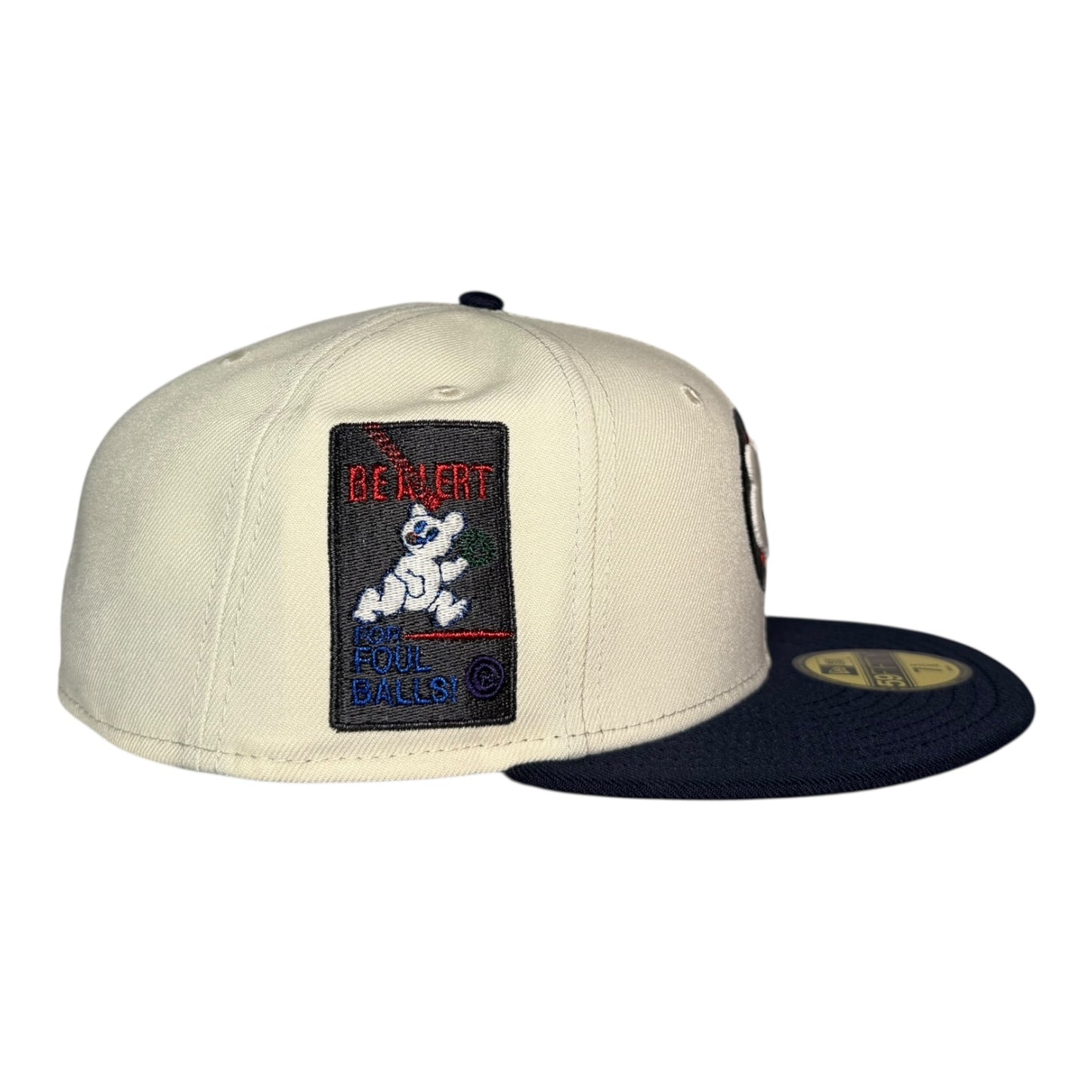 Chicago Cubs Be Alert For Foul Balls New Era 59Fifty Fitted Hat