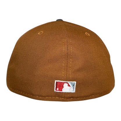 Chicago Cubs 1990 All Star Game New Era 59Fifty Fitted Hat Toasted Peanut Graphite