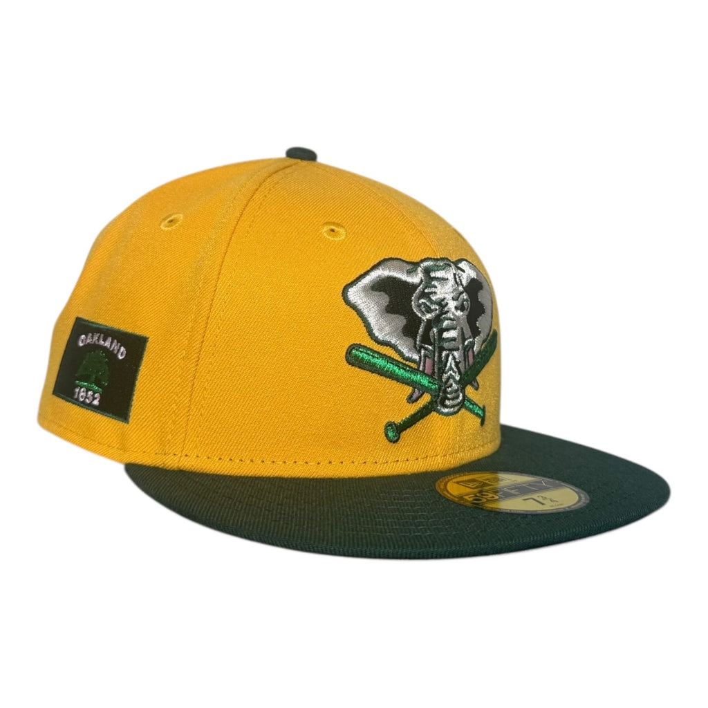 Hat Club Oakland Athletics Flag Patch Stomper Hat Club New Era 59Fifty Fitted Hat