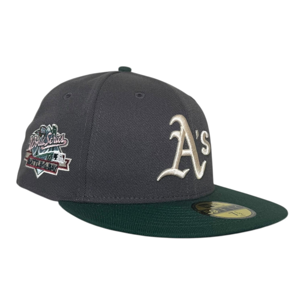 Hat Club Oakland Athletics 1989 World Series Hat Club New Era 59Fifty Fitted Hat