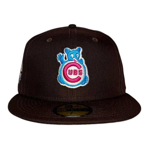 Clark Street Sports Chicago Cubs 1990 All Star Game New Era 59Fifty Fitted Hat Burnt Wood