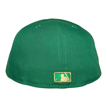 Chicago Cubs 100 Years at Wrigley Field New Era 59Fifty Fitted Hat Green