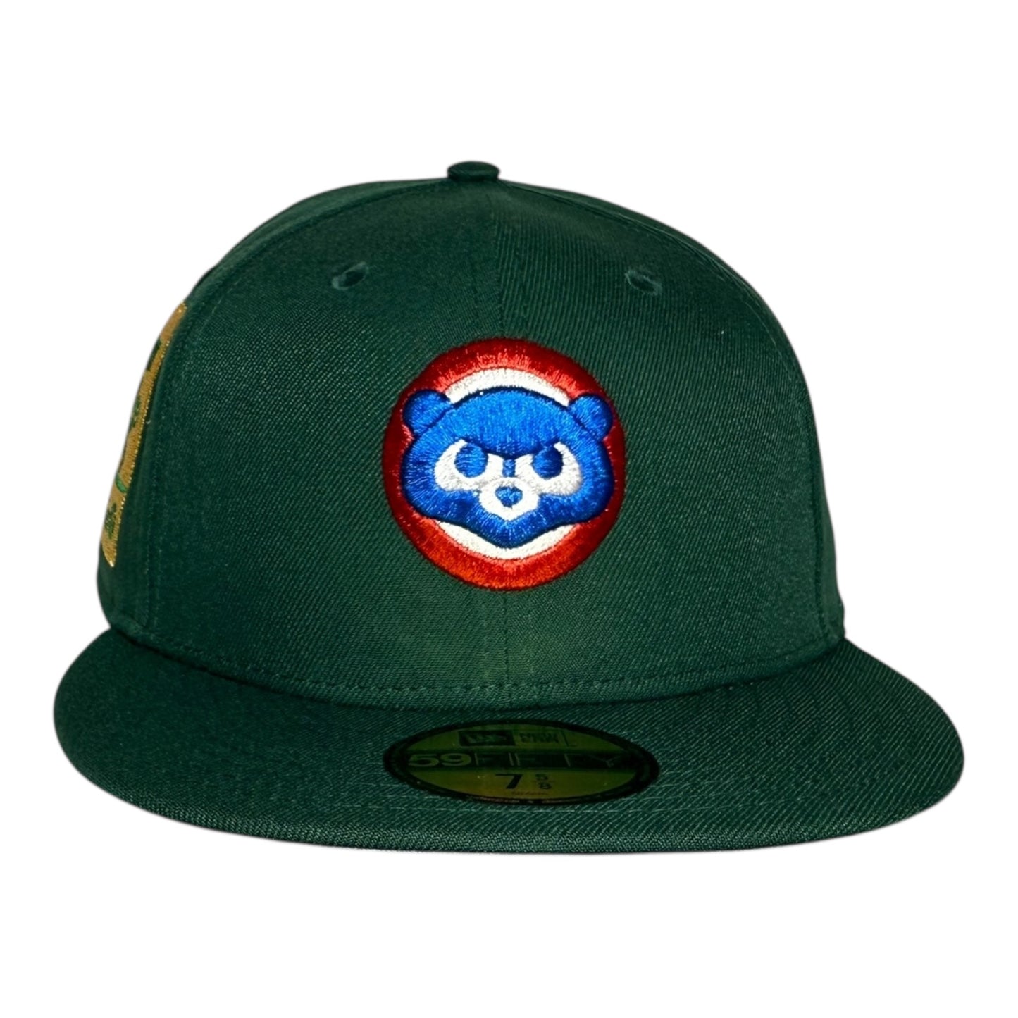 Chicago Cubs Be Alert for Foul Balls Hat Club New Era 59Fifty Fitted Hat Green