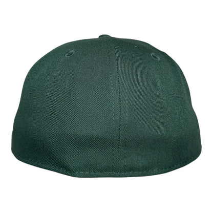 Chicago Cubs Be Alert for Foul Balls Hat Club New Era 59Fifty Fitted Hat Green