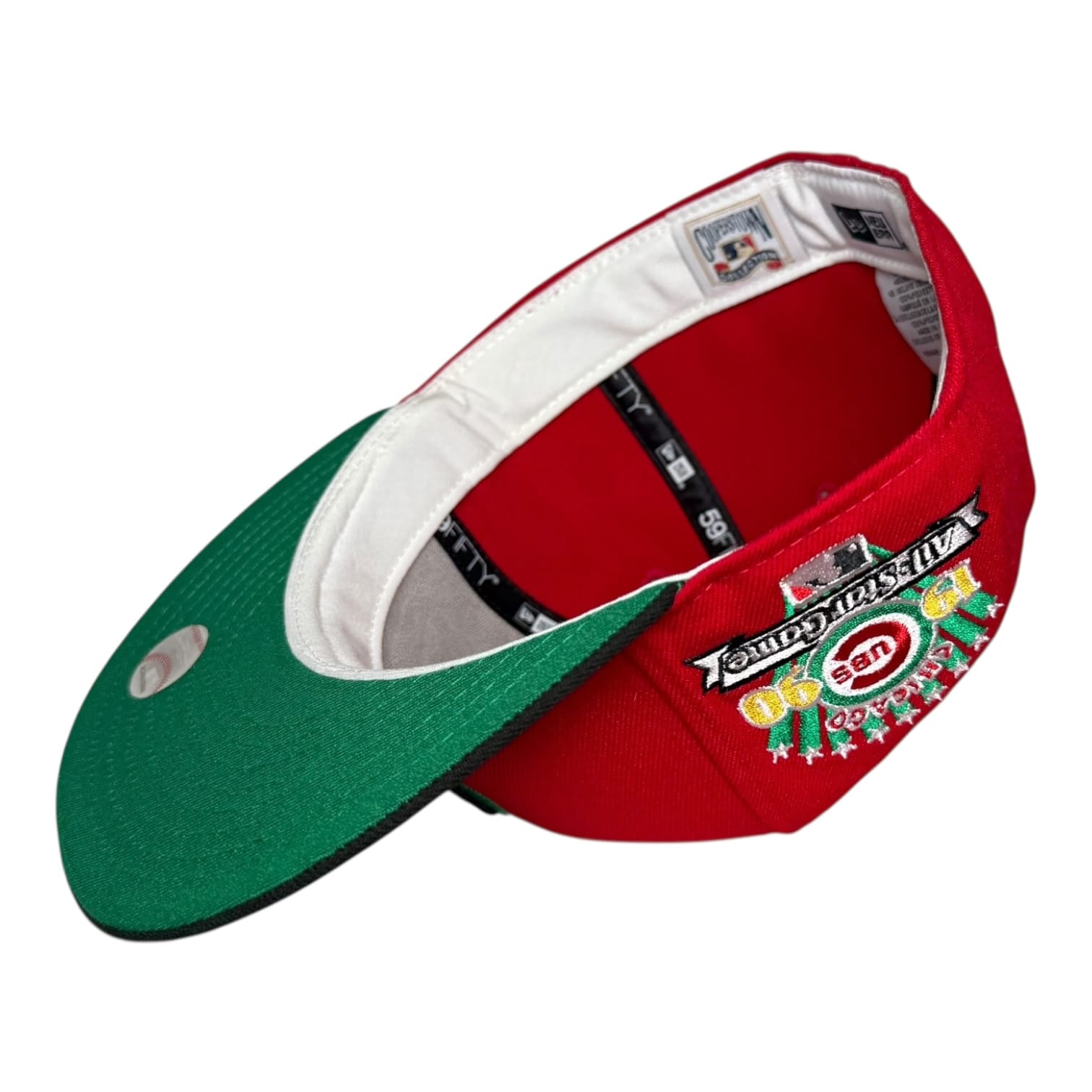 The Hat Wall Chicago Cubs 1990 All Star Game New Era 59Fifty Fitted Hat Red