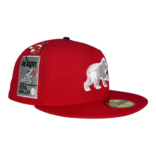 Chicago Cubs "Gerry Cola" Be Alert for Foul Balls New Era 59Fifty Fitted Hat