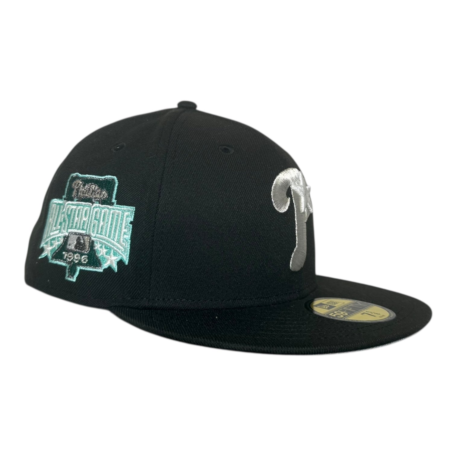 Philadelphia Phillies 1996 All Star Game Teal New Era 59Fifty Fitted Hat