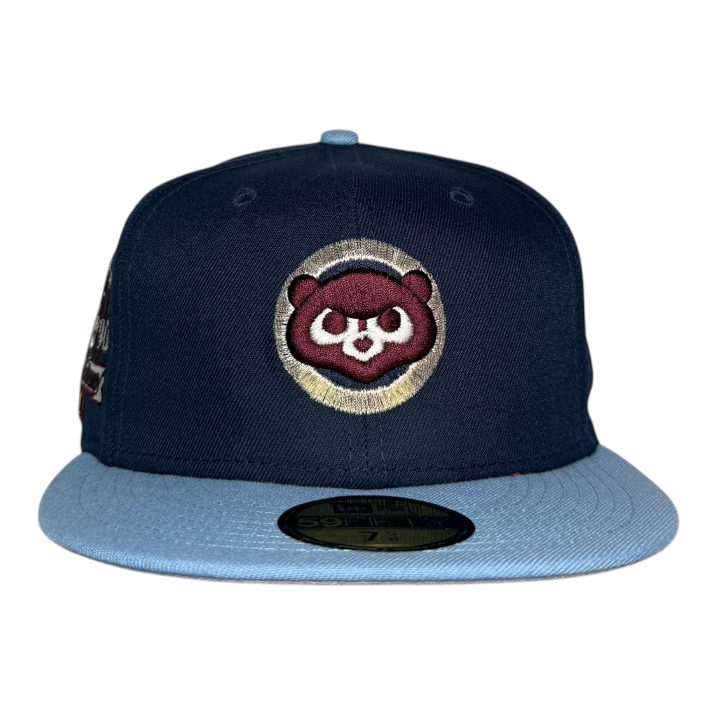 Chicago Cubs 1990 All Star Game New Era 59Fifty Fitted Hat Oceanside Birdseye Blue