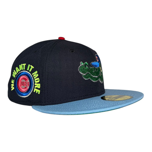 Chicago Cubs CHANCE THE SNAPPER WE WANT IT MORE LACOSTE INSPIRED New Era 59Fifty Fitted Hat