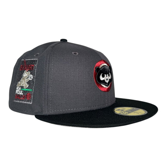 Chicago Cubs Be Alert for Foul Balls "BIG C CUBS" New Era 59Fifty Fitted Hat