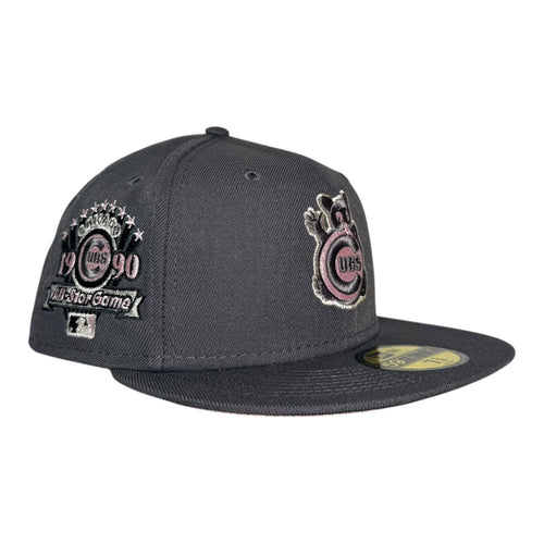 The Hat Wall Chicago Cubs 1990 All Star Game New Era 59Fifty Fitted Hat Graphite