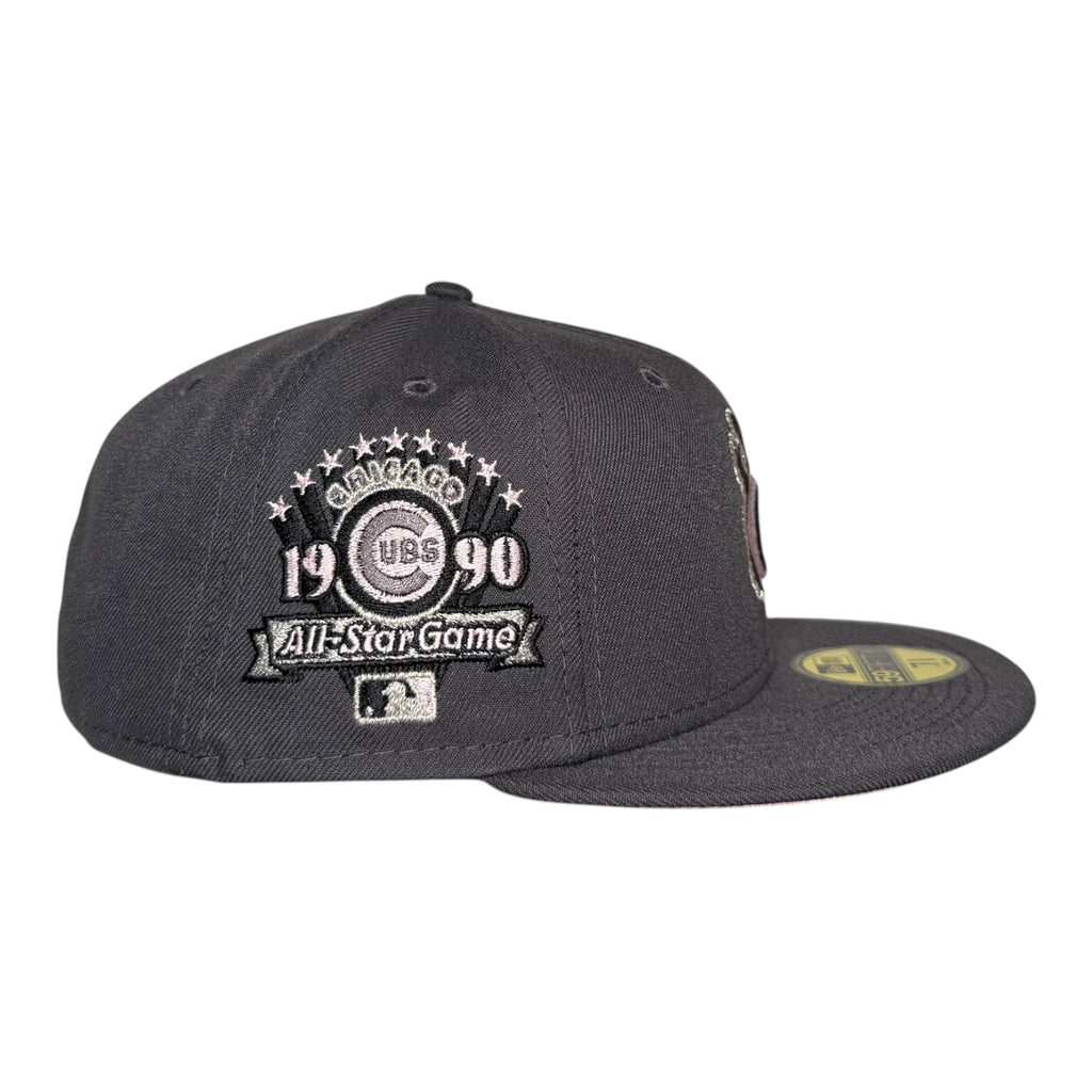 Chicago Cubs 1990 All Star Game New Era 59Fifty Fitted Hat Graphite