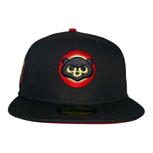 The Hat Wall Chicago Cubs 1990 All Star Game New Era 59Fifty Fitted Hat Black Gold Red