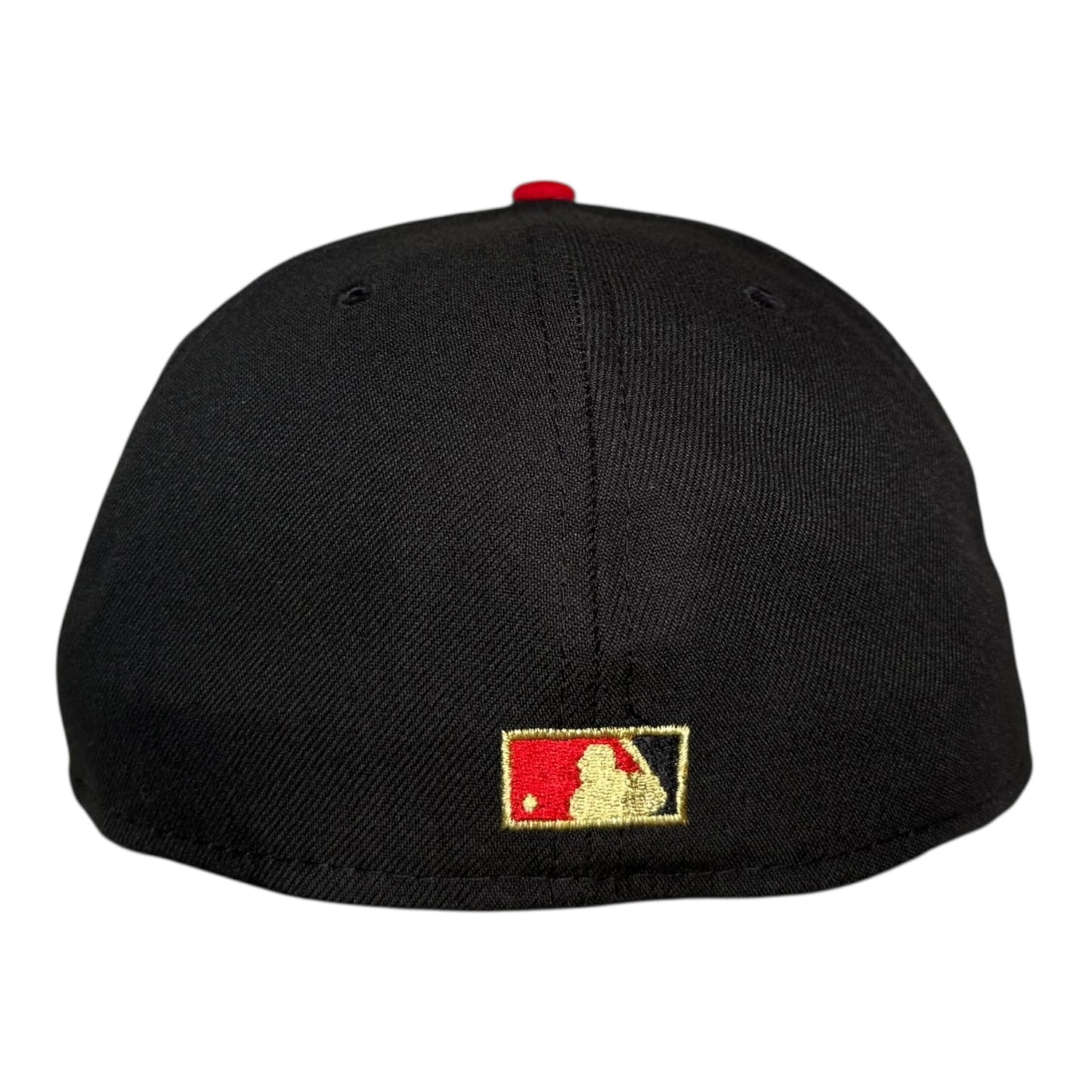 Chicago Cubs 1990 All Star Game New Era 59Fifty Fitted Hat Black Gold Red