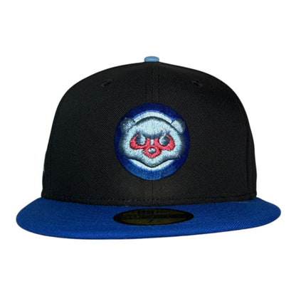 Chicago Cubs 1990 All Star Game New Era 59Fifty Fitted Hat Black Royal Blue Icy Blue