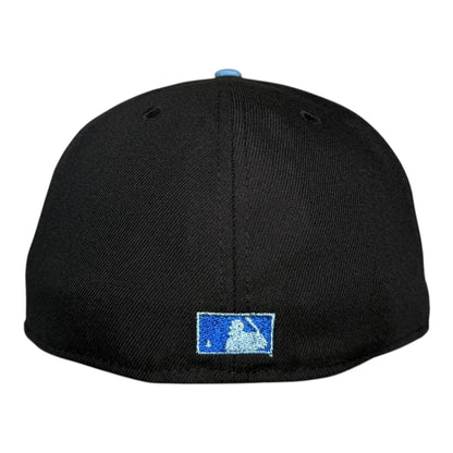 Chicago Cubs 1990 All Star Game New Era 59Fifty Fitted Hat Black Royal Blue Icy Blue