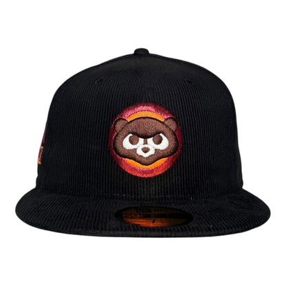Chicago Cubs 1990 All Star Game Corduroy Material New Era 59Fifty Fitted Hat Black