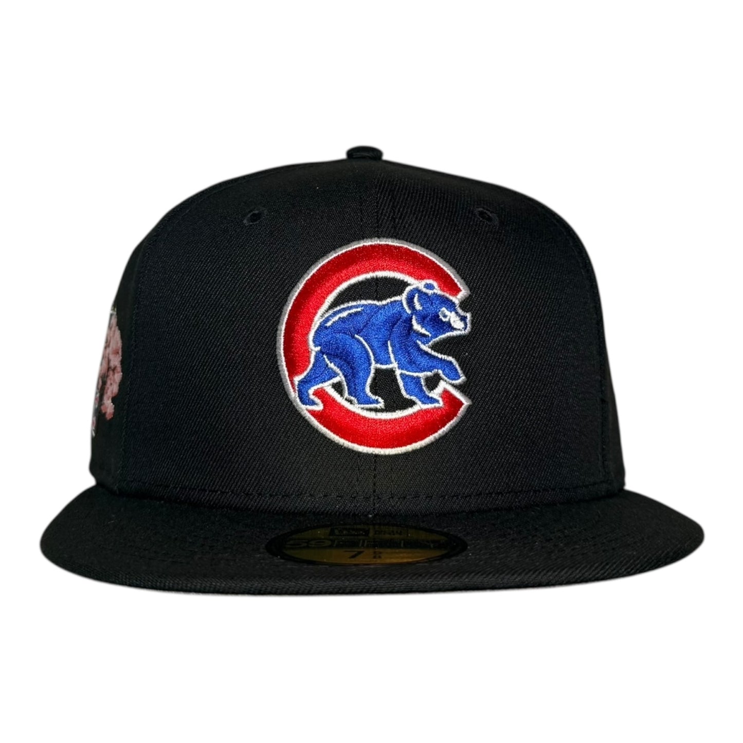 Chicago Cubs Tokyo Series 2025 "Cherry Blossom" New Era 59Fifty Fitted Hat Black Grey