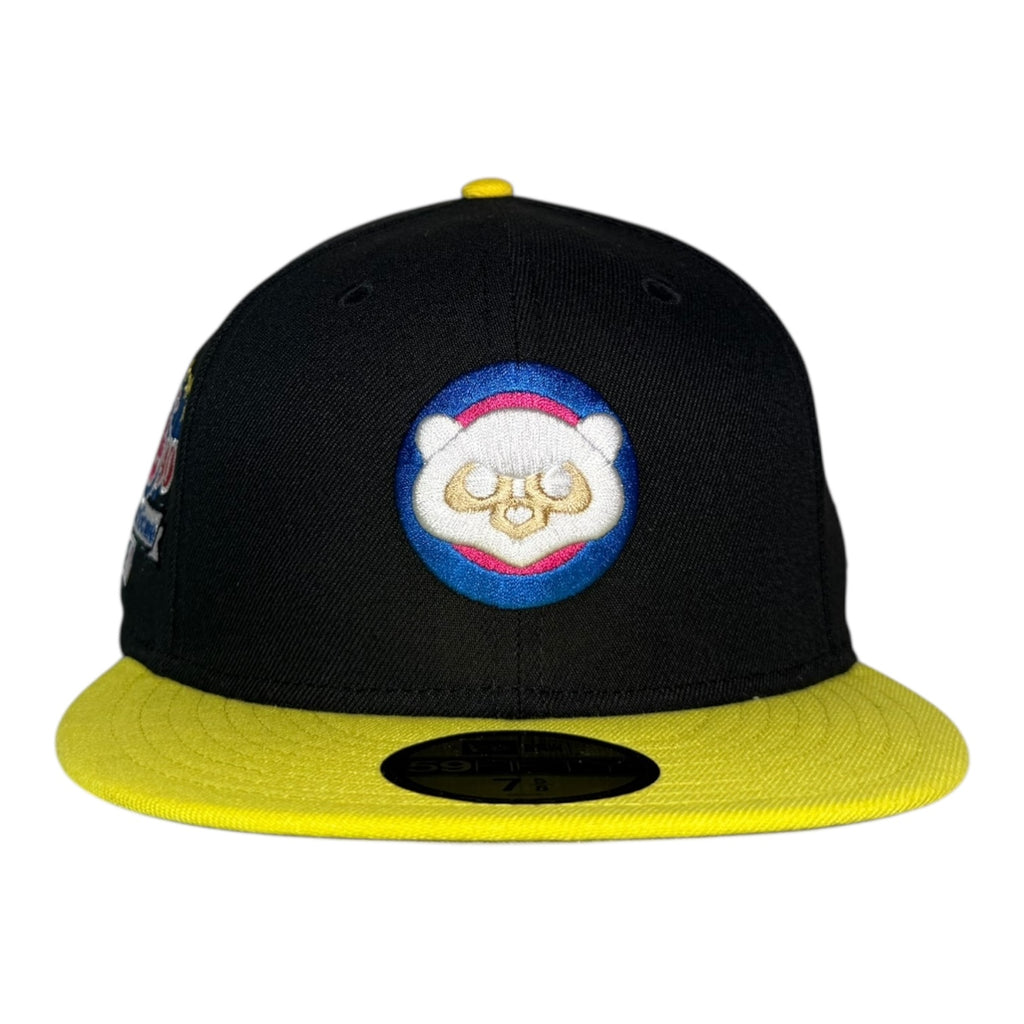 Chicago Cubs 1990 All Star Game Hat Club New Era 59Fifty Fitted Hat Yellow
