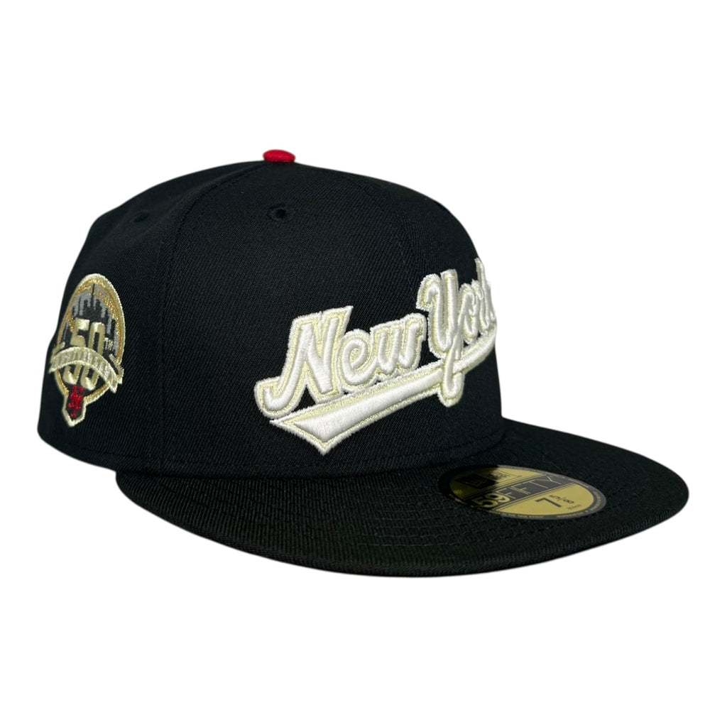 Homegame New York New York Mets 50th Anniversary Homegame New Era 59Fifty Fitted Hat