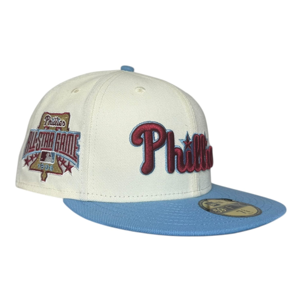 The Hat Wall Philadelphia Phillies 1996 All Star Game Script New Era 59Fifty Fitted Hat