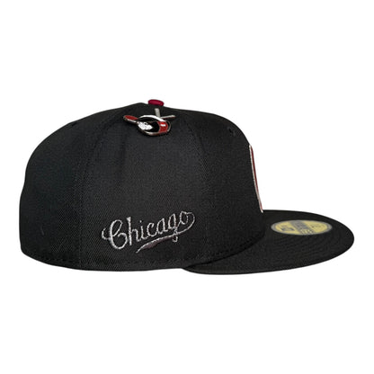 Chicago Cubs "Cherry Coke" Cola Pack New Era 59Fifty Fitted Hat Black
