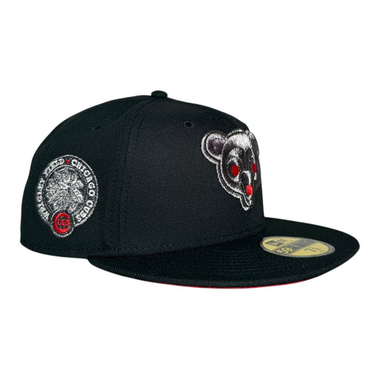 Chicago Cubs 1962 Wrigley Field New Era 59Fifty Fitted Hat Black