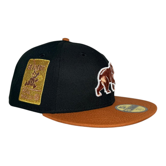 Chicago Cubs Be Alert for Foul Balls Hat Club New Era 59Fifty Fitted Hat Black