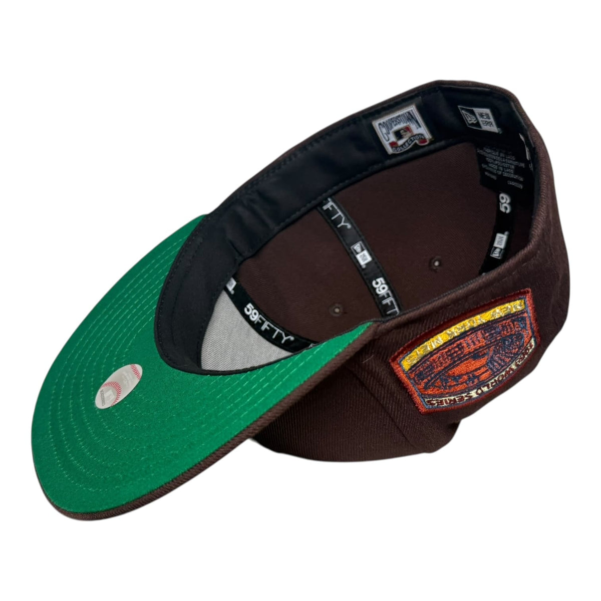 Sneakertown New York Mets 1969 World Series New Era 59Fifty Fitted Hat Burnt Wood