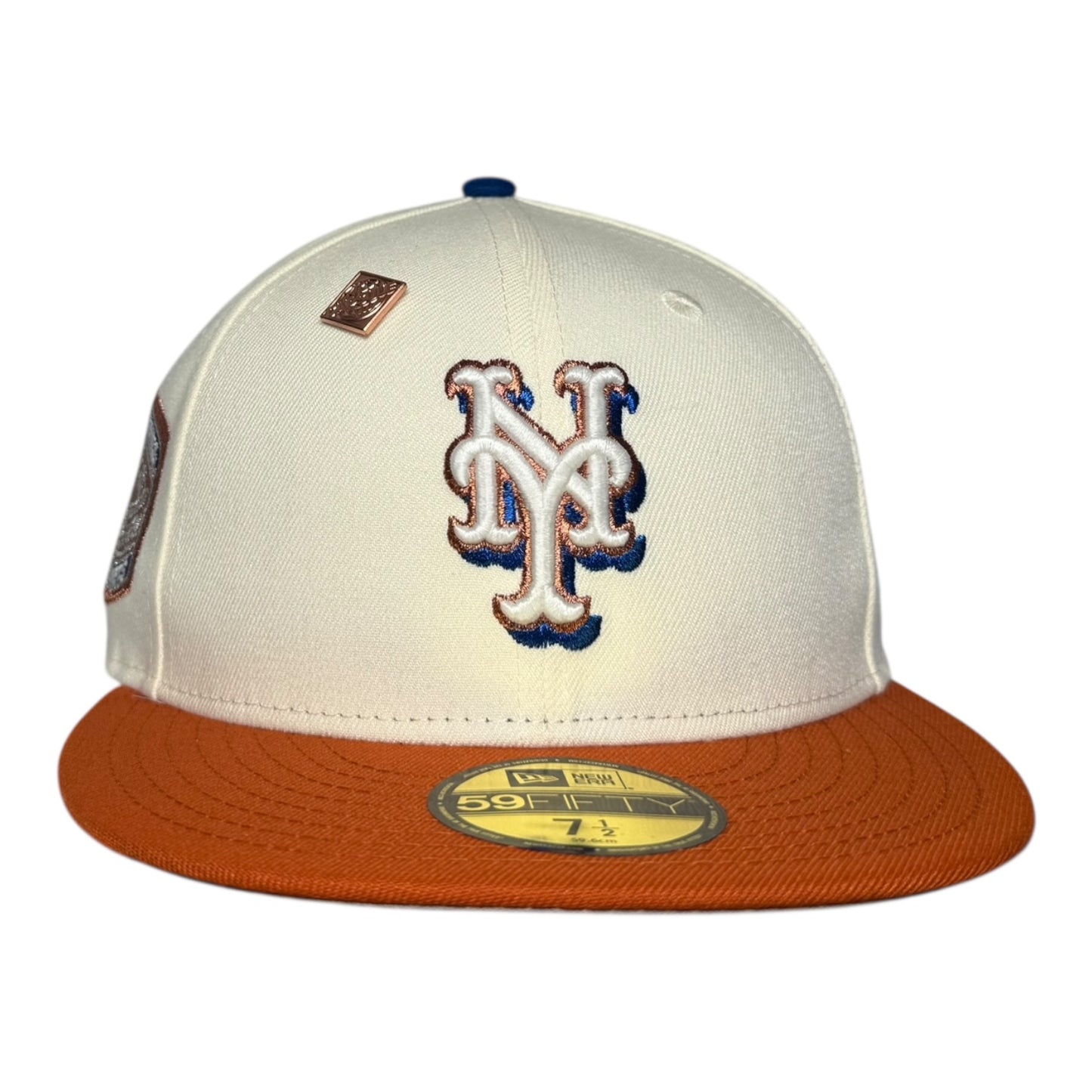 New York Mets 1969 World Series Capsule with Pin New Era 59Fifty Fitted Hat