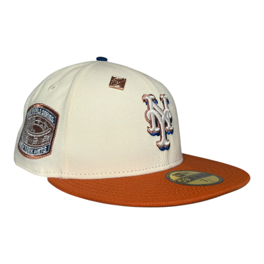 New York Mets 1969 World Series Capsule with Pin New Era 59Fifty Fitted Hat