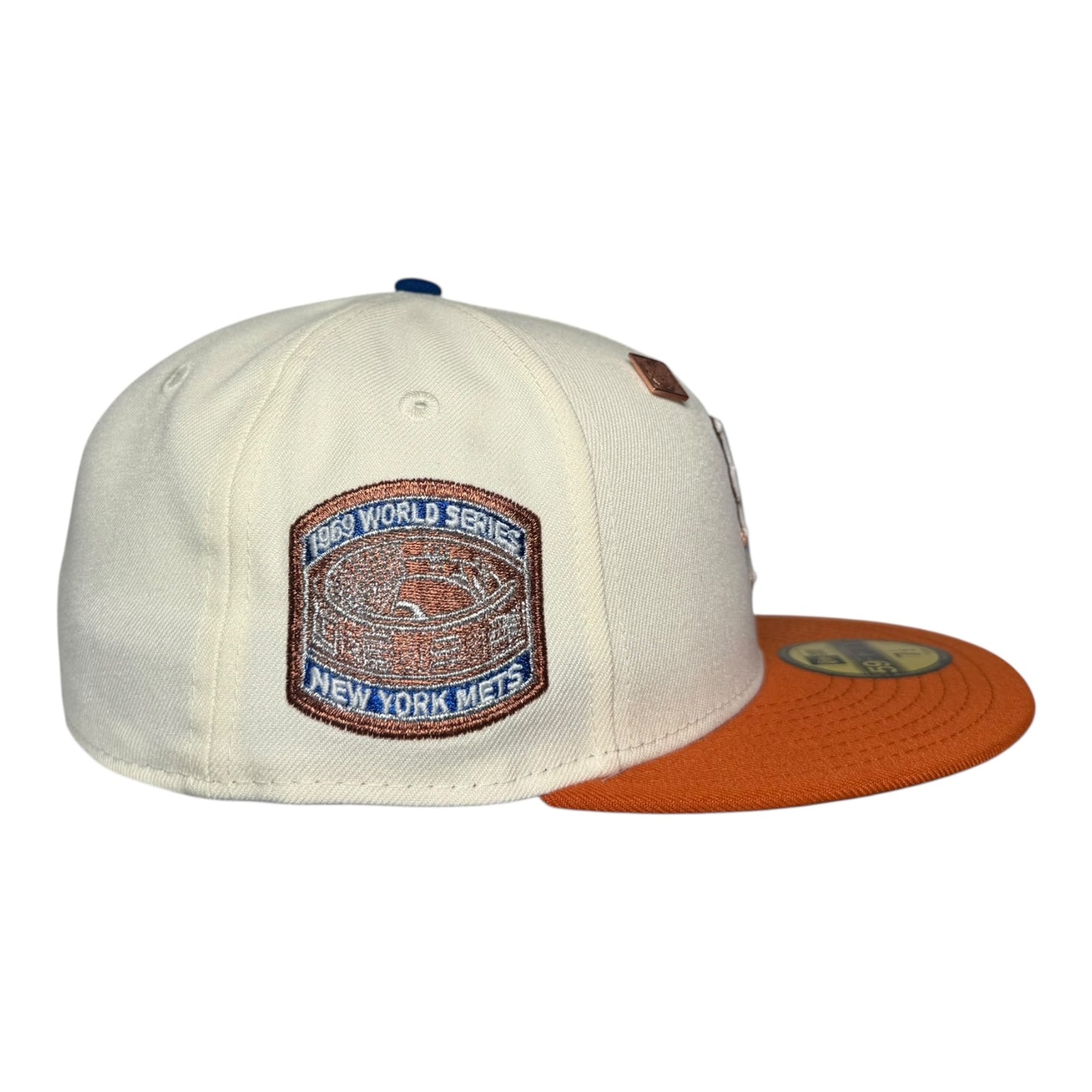 New York Mets 1969 World Series Capsule with Pin New Era 59Fifty Fitted Hat