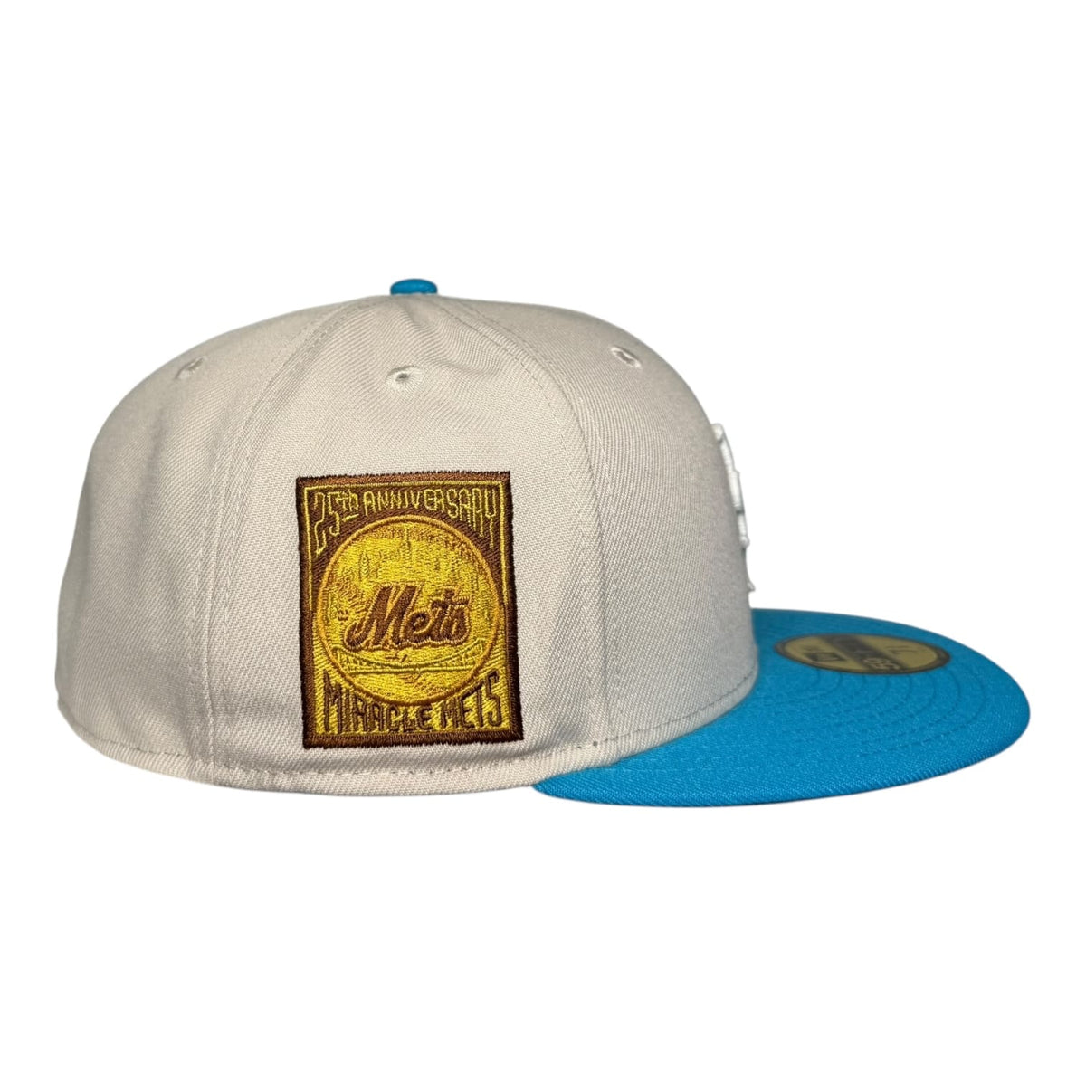 The Hat Wall New York Mets 25th Anniversary "Miracle Mets" New Era 59Fifty Fitted Hat