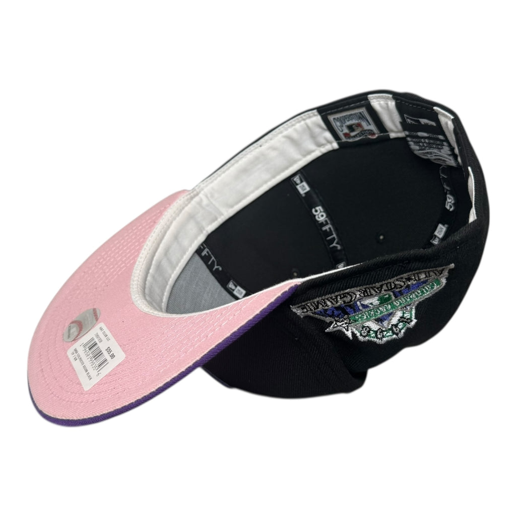 Colorado Rockies 1998 All Star Game Pinky UV Hat Club New Era 59Fifty Fitted Hat